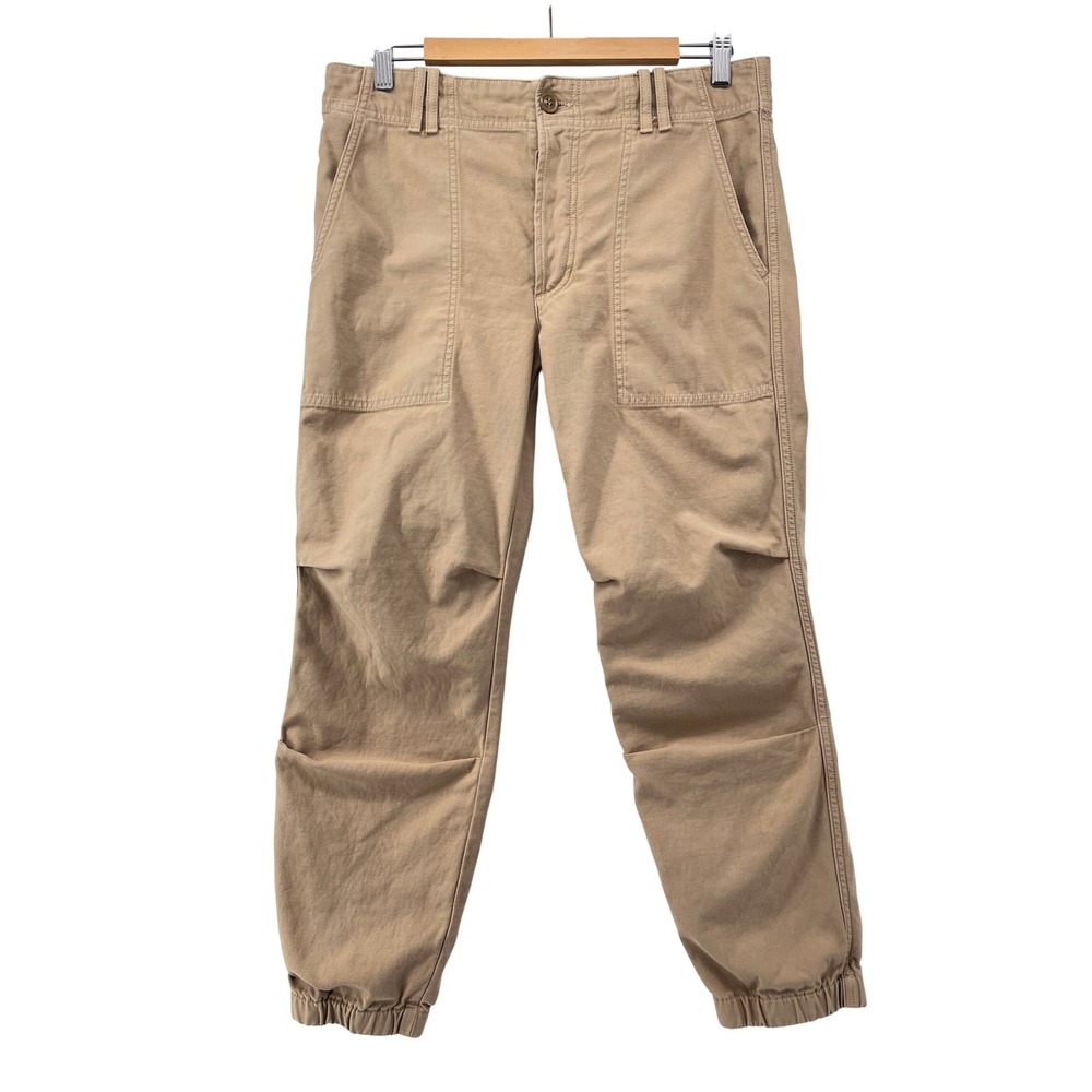 Citizens of Humanity Womens Agni Khaki Utility Jogger Pants Button Fly Size 28
